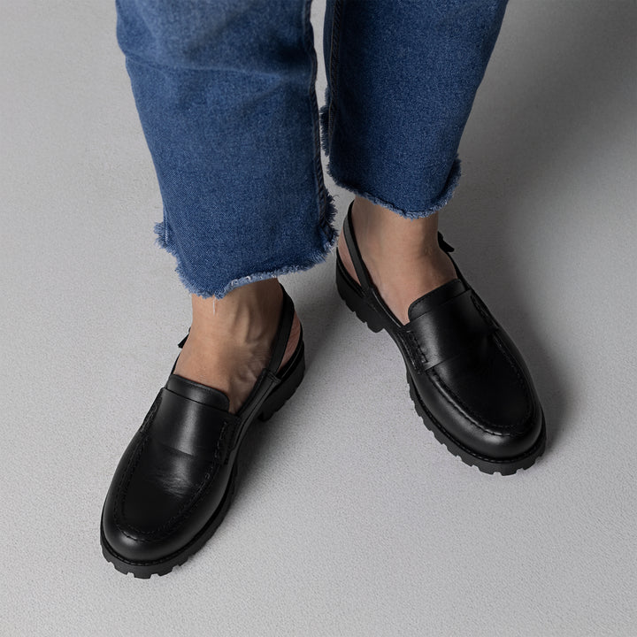 TATAR Slingback Loafers
