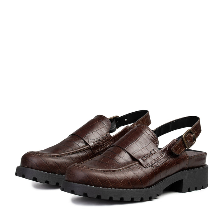 TATAR Zero Waste Slingback Loafers
