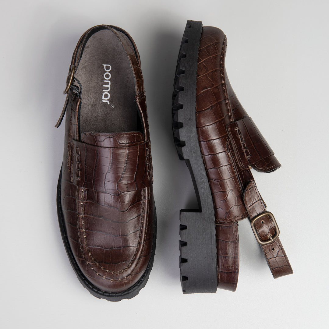 TATAR Zero Waste Slingback Loafers
