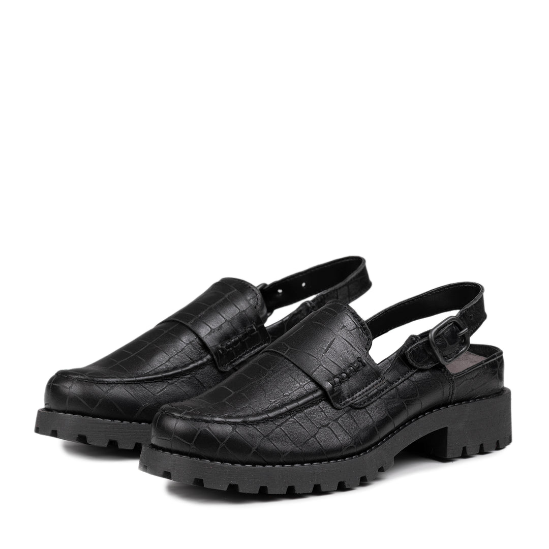 TATAR Zero Waste Slingback Loafers