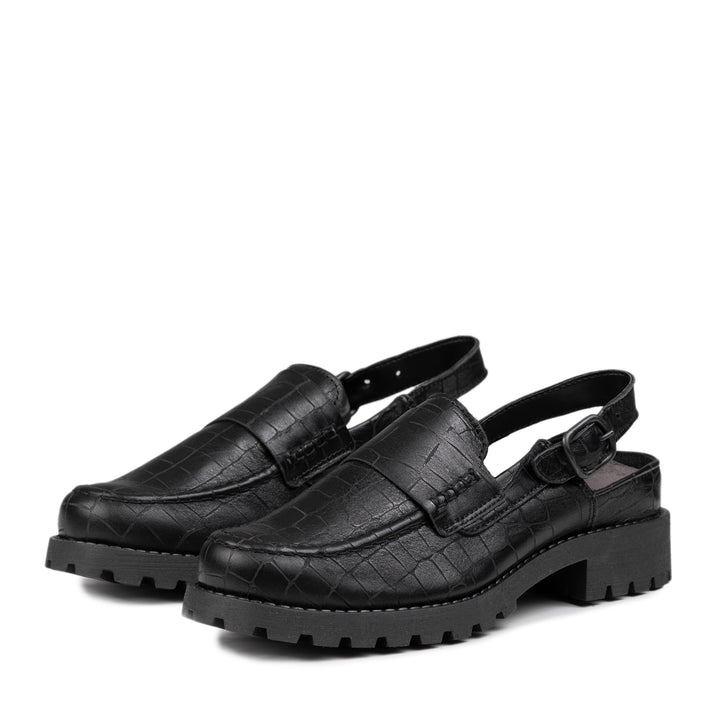 TATAR Zero Waste Slingback Loafers