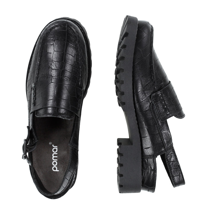 TATAR Zero Waste Slingback Loafers