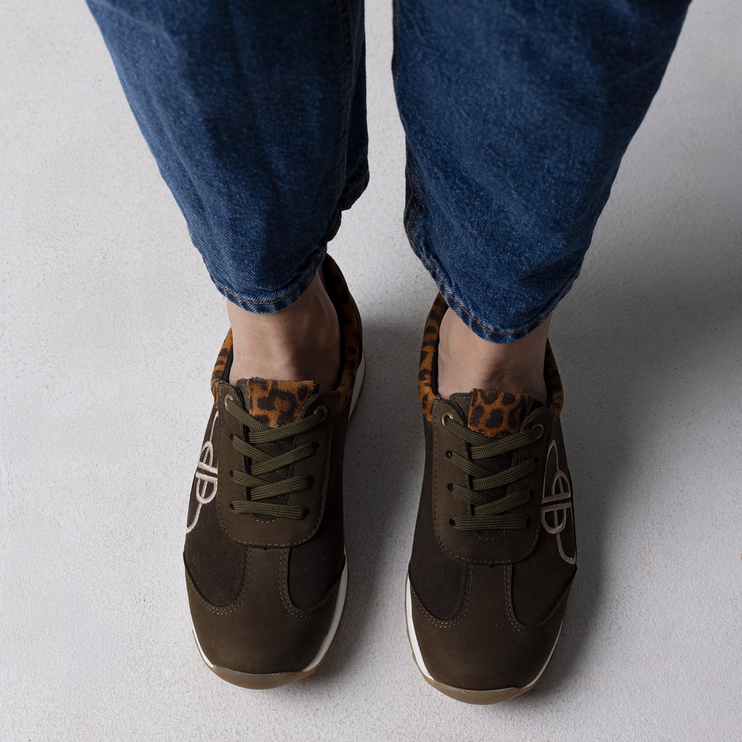 LYYDIA Leather Sneakers