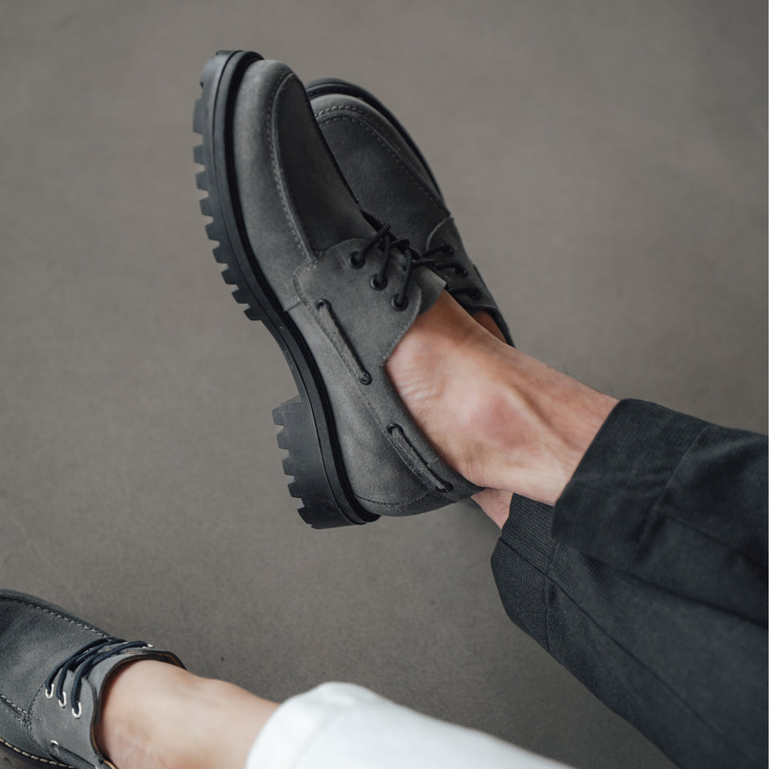 SEILORI Zero Waste Lug Boat Shoes