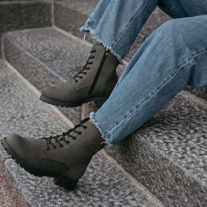KARA Zero Waste Ankle Boots