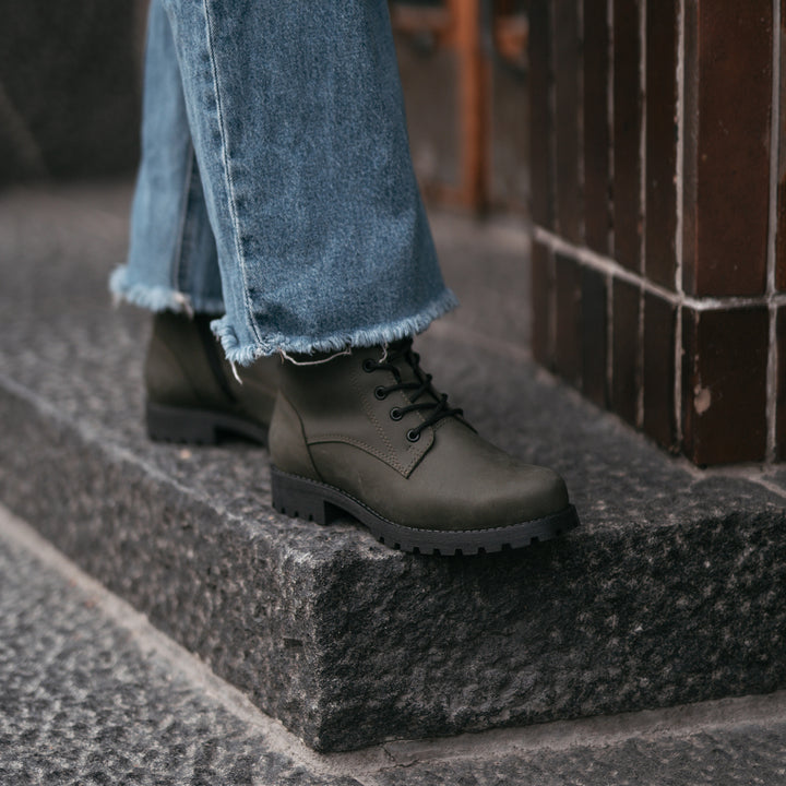 KARA Zero Waste Ankle Boots