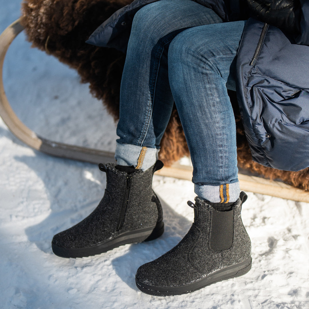 KEVO Women's GORE-TEX® Felt Chelsea boots