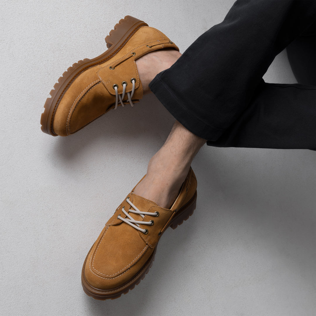 SEILORI Zero Waste Lug Boat Shoes