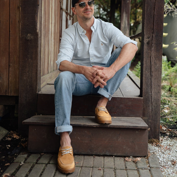 SEILORI Zero Waste Lug Boat Shoes