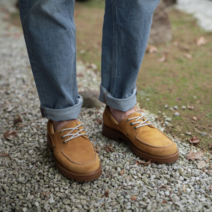 SEILORI Zero Waste Lug Boat Shoes