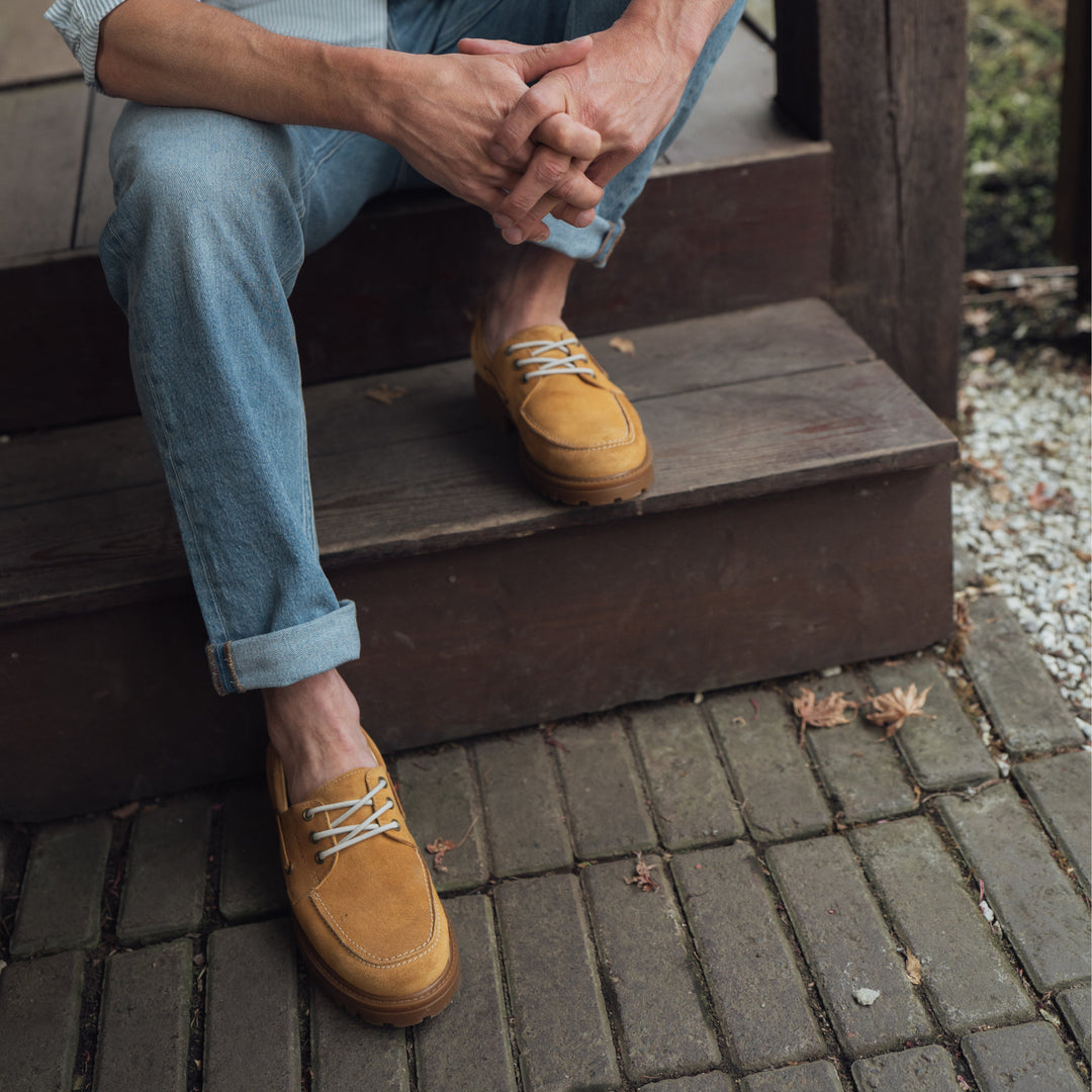 SEILORI Zero Waste Lug Boat Shoes