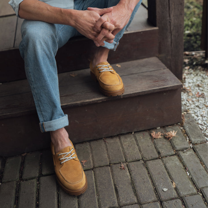 SEILORI Zero Waste Lug Boat Shoes
