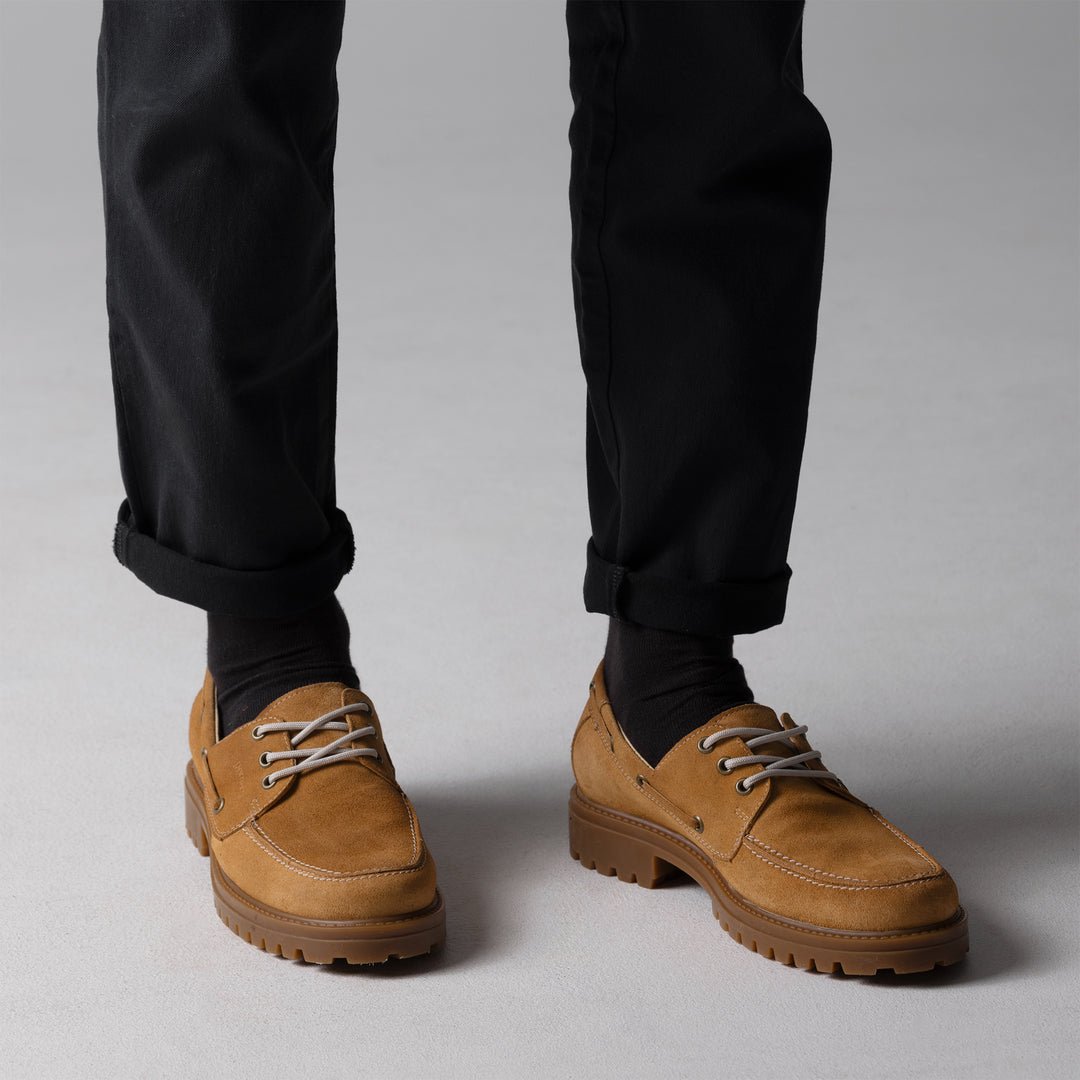 SEILORI Zero Waste Lug Boat Shoes
