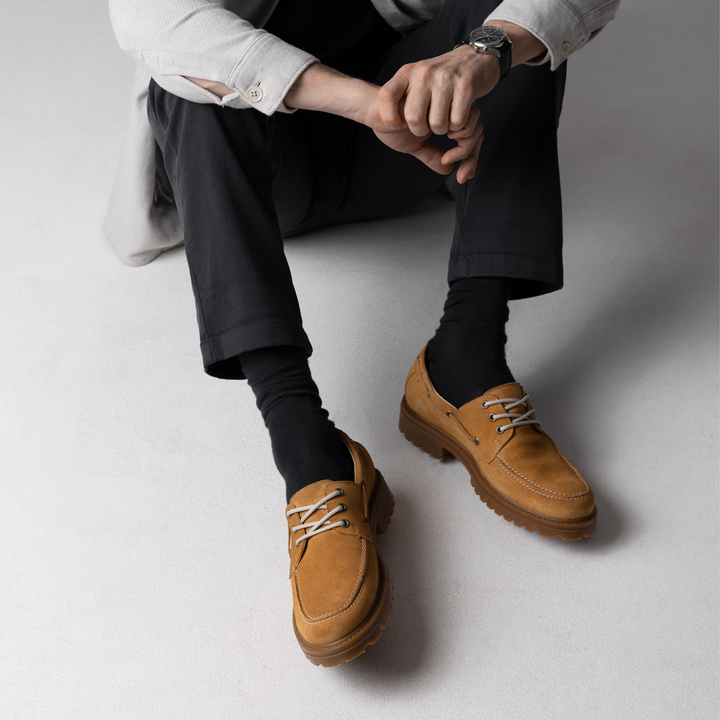 SEILORI Zero Waste Lug Boat Shoes