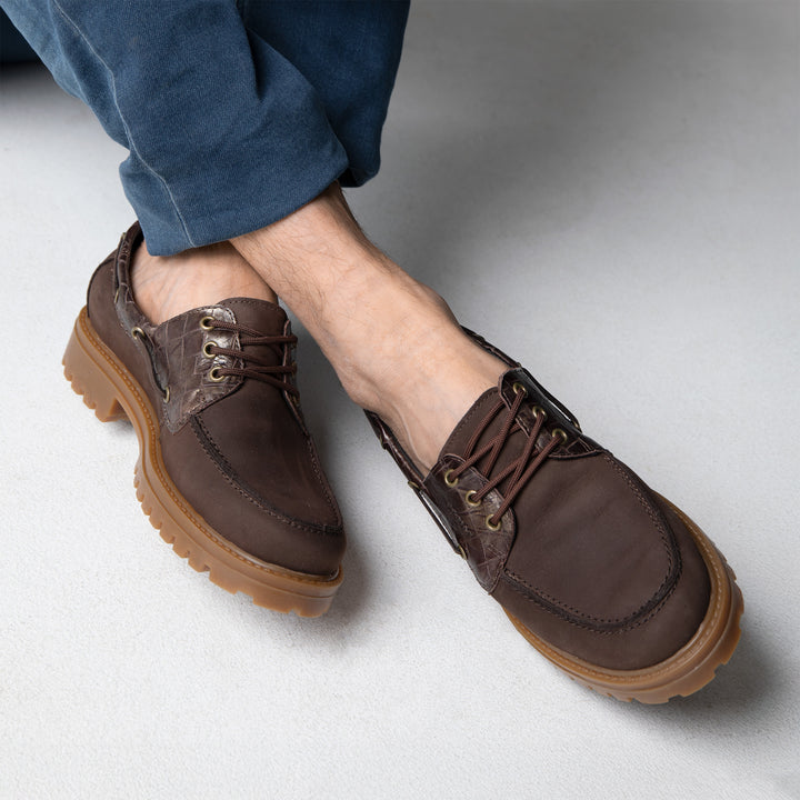 SEILORI Zero Waste Lug Boat Shoes
