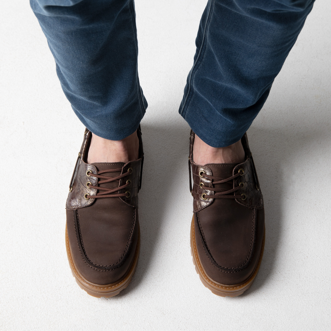 SEILORI Zero Waste Lug Boat Shoes