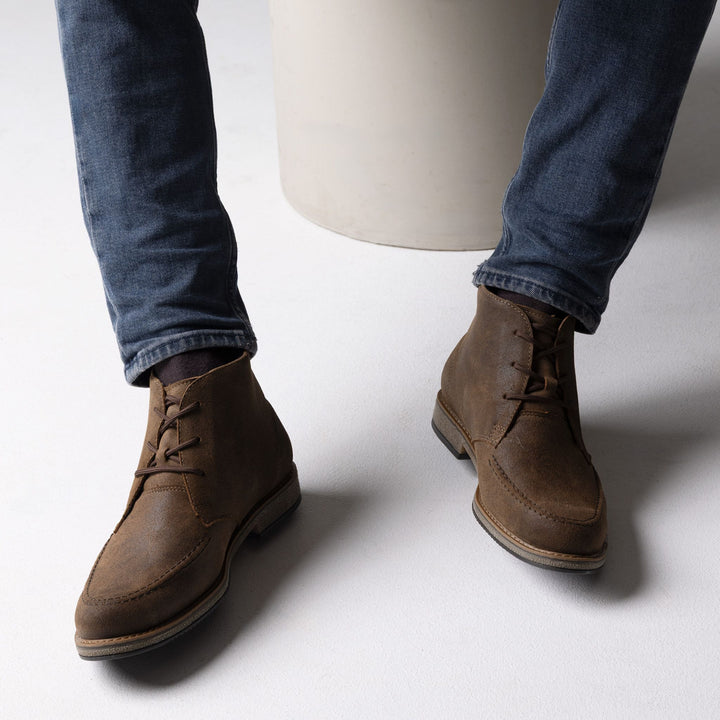 RUSO Moc-Toe Chukka Boots