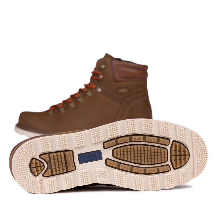 LUKKI Herr GORE-TEX ankelkänga Oak pull-up/Varmt foder