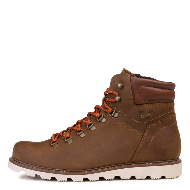 LUKKI Herr GORE-TEX ankelkänga Oak pull-up/Varmt foder