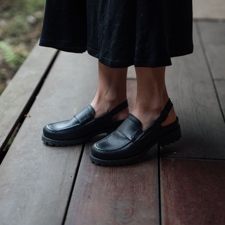 TATAR Slingback Loafers