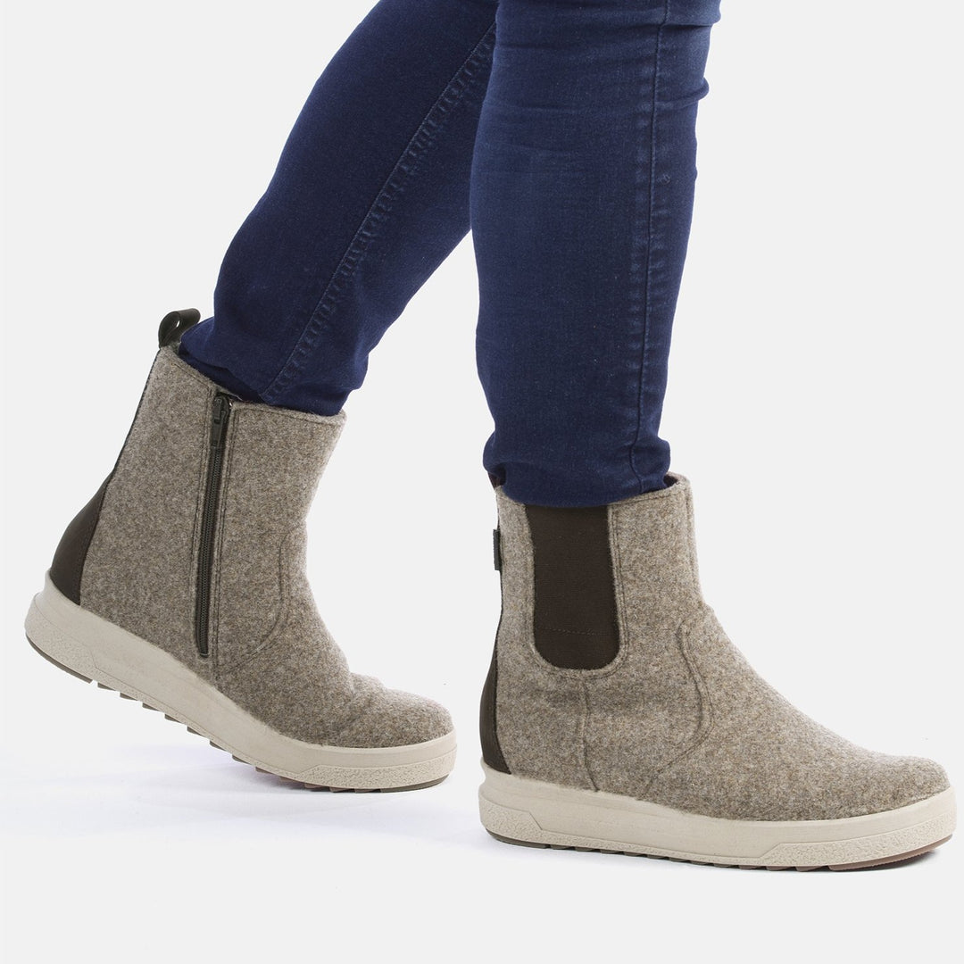 MALLA Women's GORE-TEX® Felt Chelsea boots