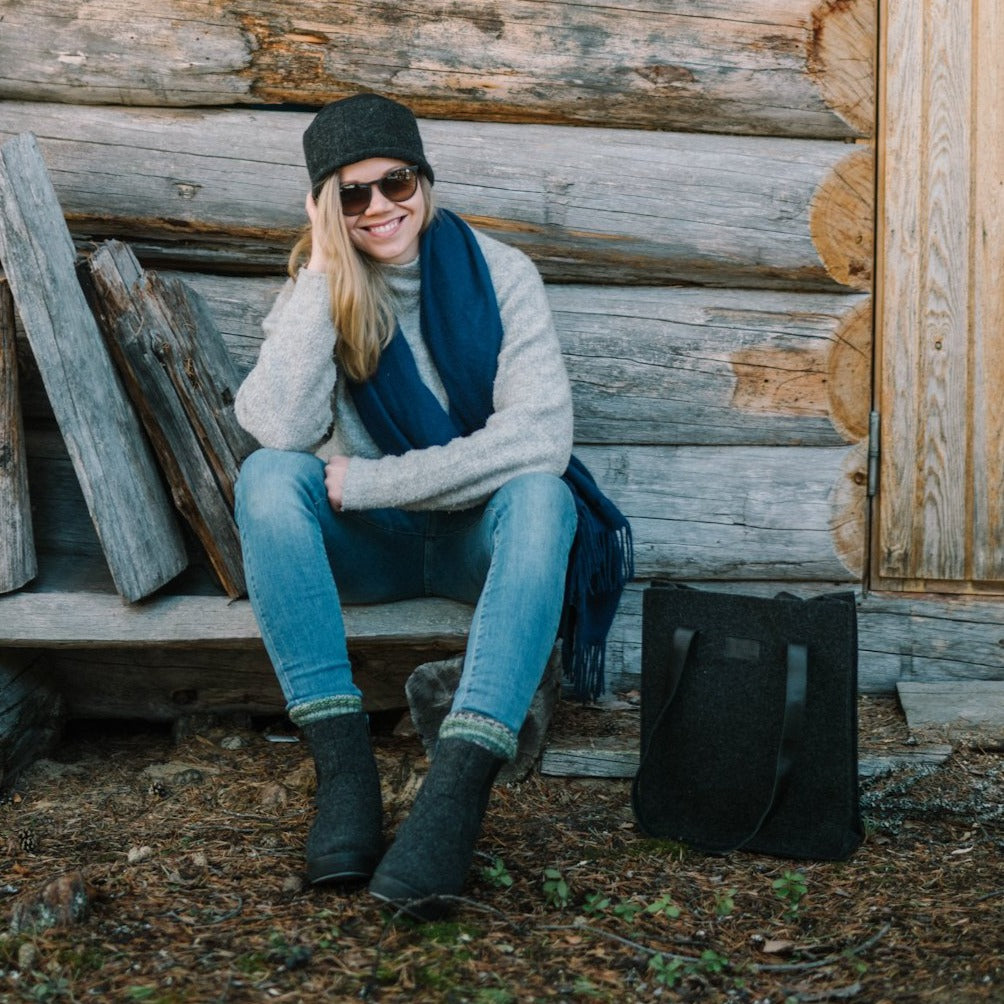 MALLA Women's GORE-TEX® Felt Chelsea boots
