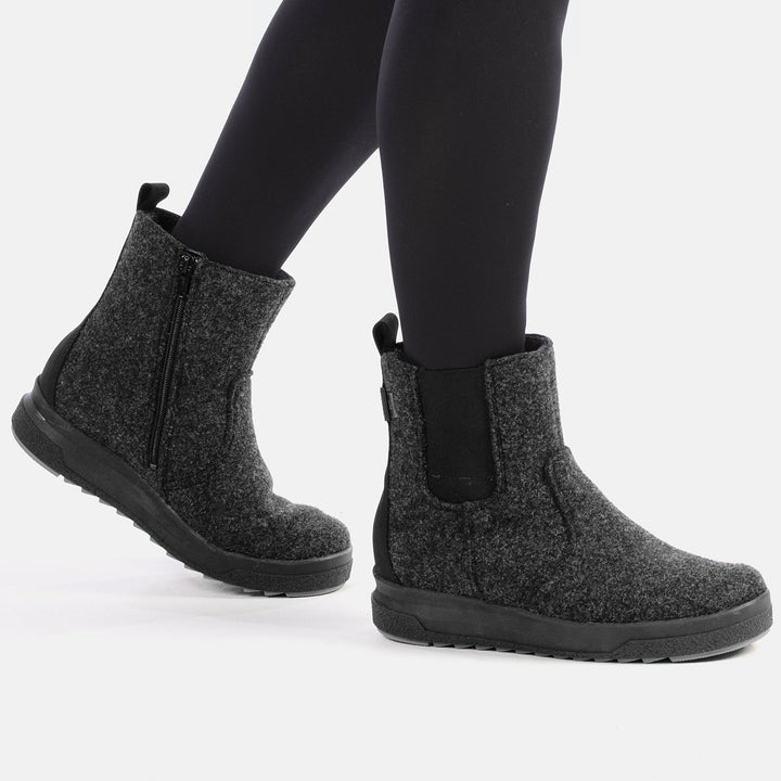 MALLA Women's GORE-TEX® Felt Chelsea boots